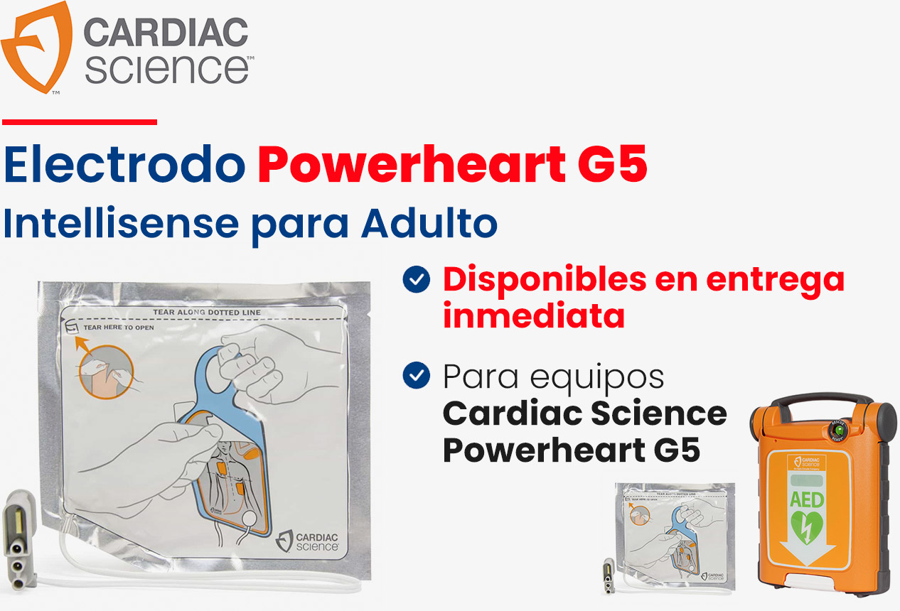 Desfi Depot Electrodo Powerheart G5 Intellisense para Adulto
